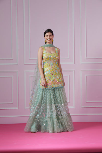 The Mimosa Lehenga