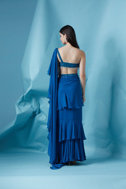 The Bay Breeze Saree