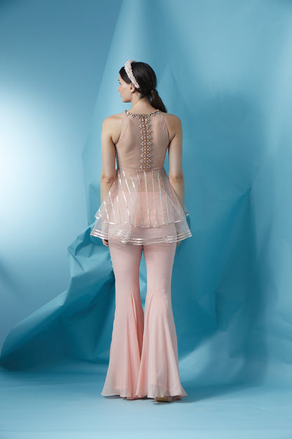 The Firecracker peplum set