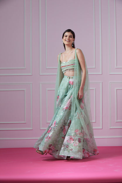 Malibu Sharara Set