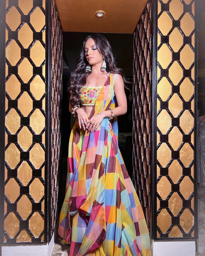 The Icebreaker Lehenga